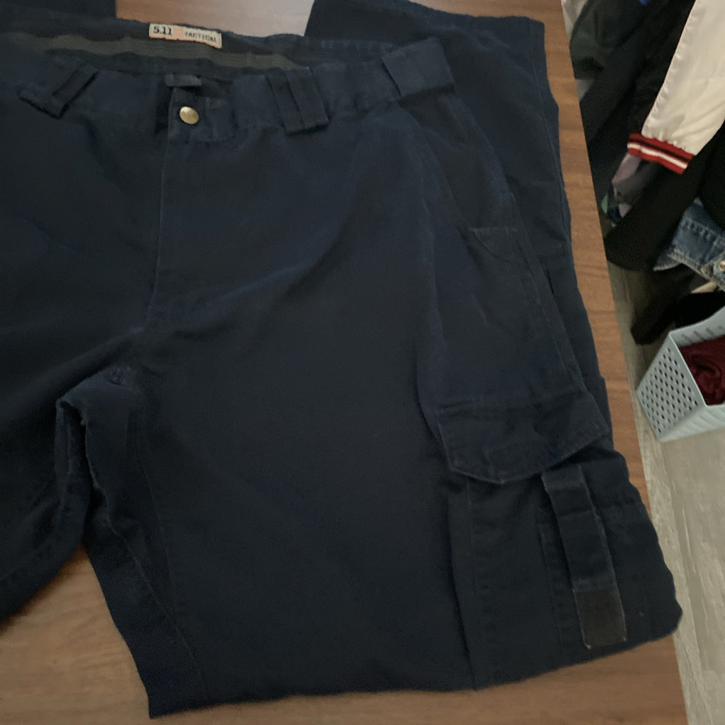 5.11 tactical pants 40x36 dark blue free shipping