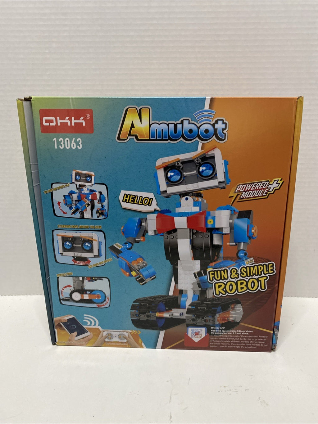 NIB OKK AImubot Robot Kit App & Voice Controlled STEM Programming Simple Build
