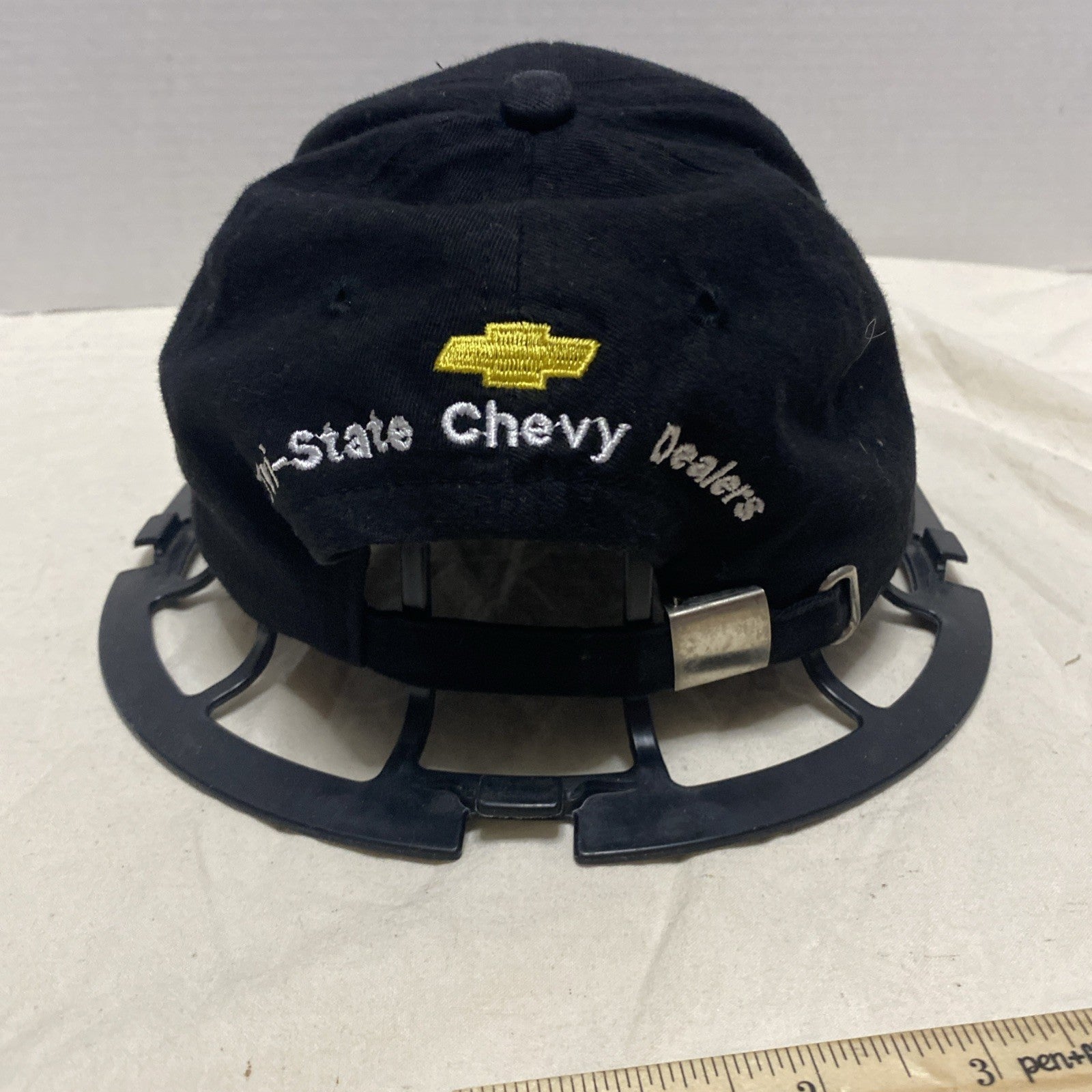 Cincinnati Bengals Black Adjustable Strap Hat