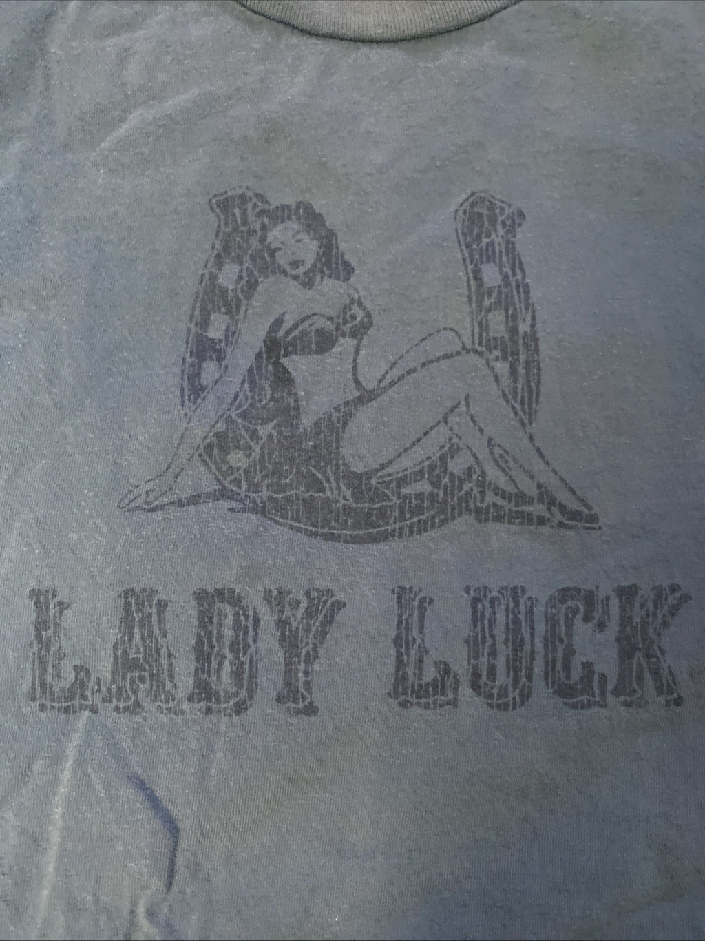 Aeropostale extra extra large T-shirt lady luck dark blue￼short shirt