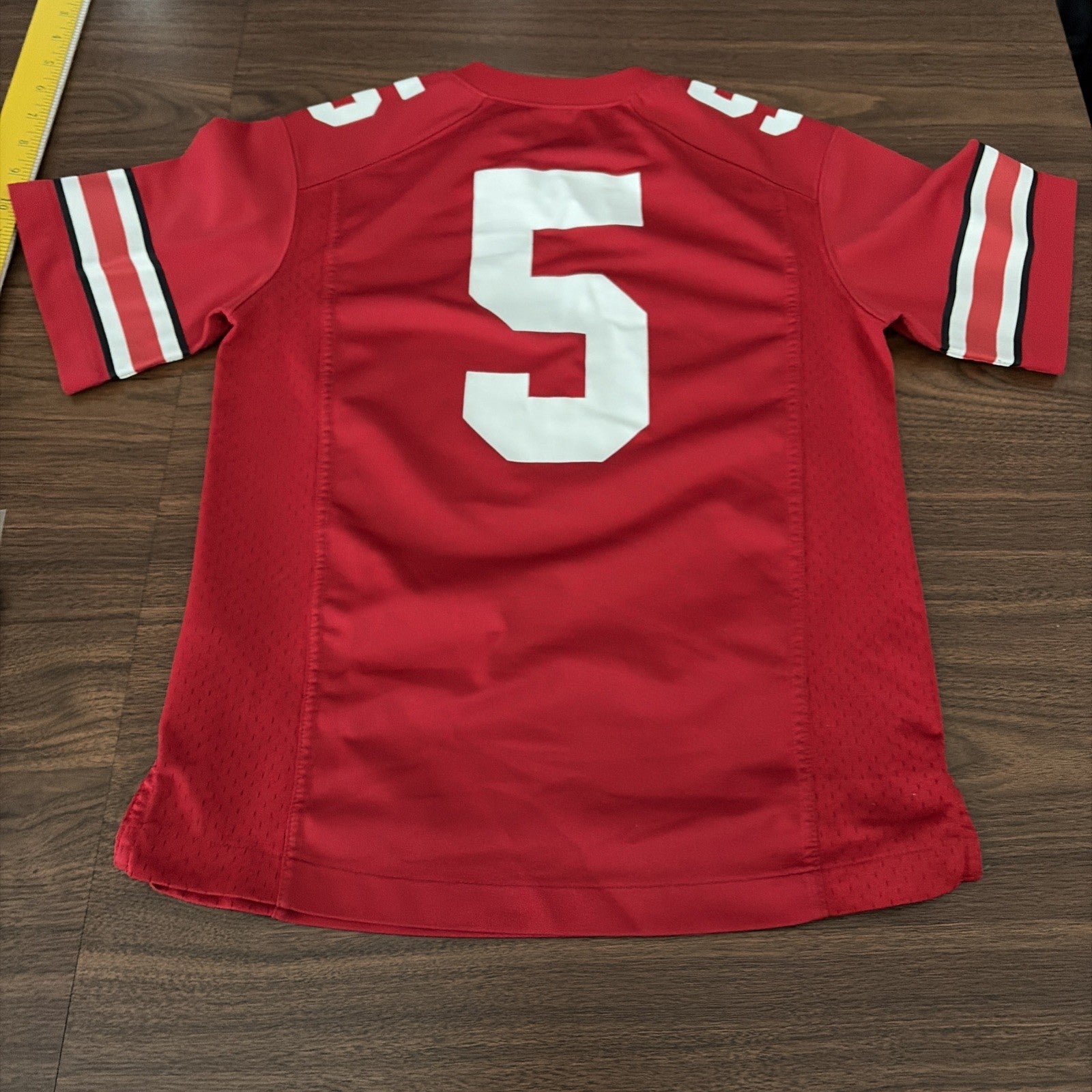 Nike Ohio State Buckeyes Jersey #5 Kids Youth sz. XL Red Nike OSU NCAA Licensed