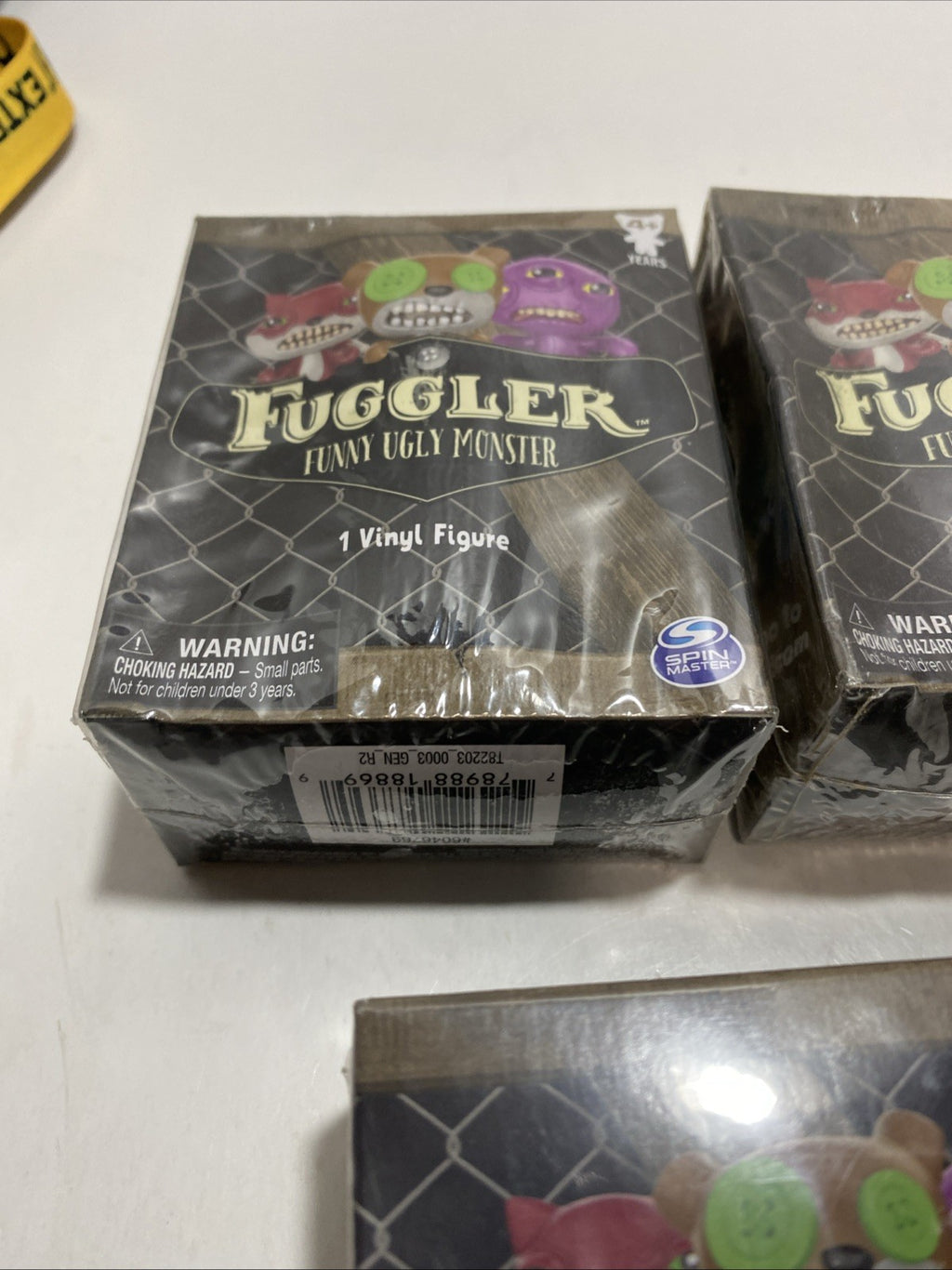 3x FUGGLER Funny Ugly Monster * Vinyl Mini Figure Blind Box - NEW Spin Masters