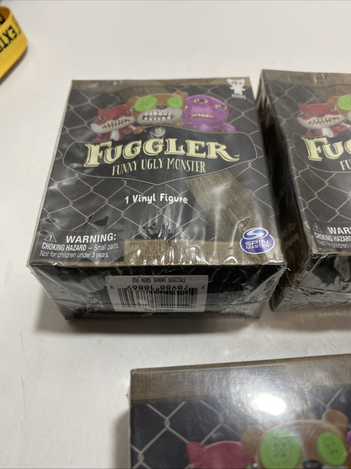 3x FUGGLER Funny Ugly Monster * Vinyl Mini Figure Blind Box - NEW Spin Masters