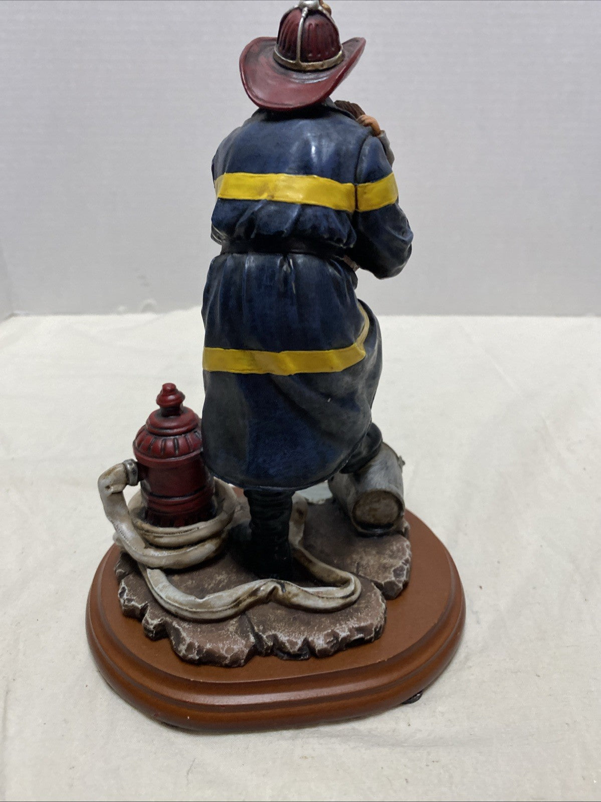 Firefighter Vanmark Hero Red Hats of Courage Figurine 1997 Fireman  No Box