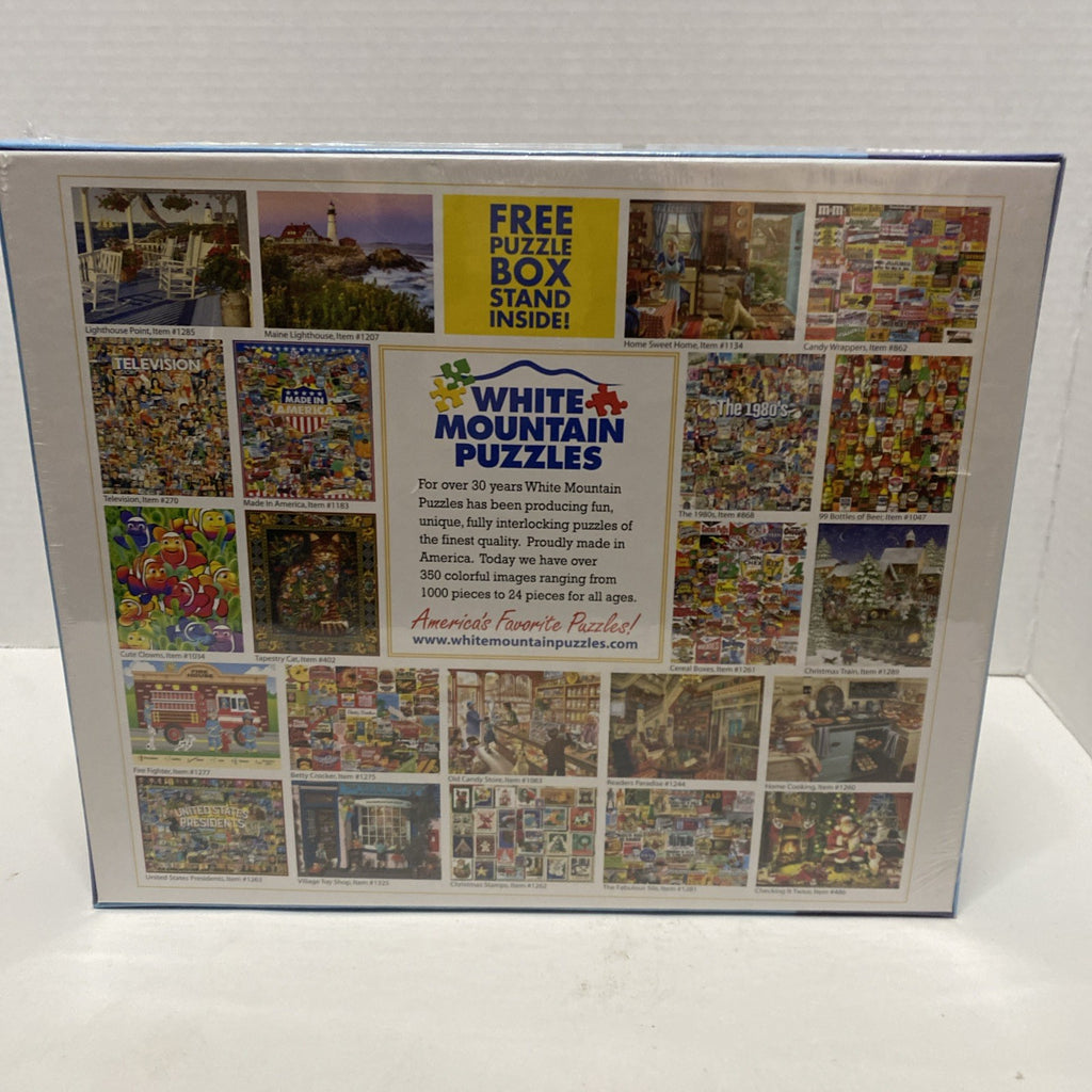 White Mountain-National Park Badges by Charlie Girard-1000 Pieces-New!