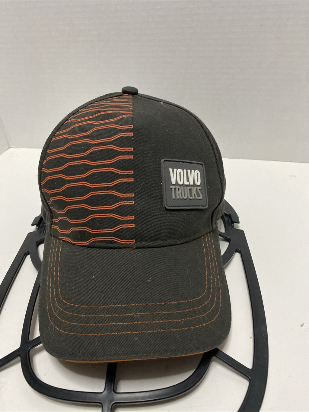 Volvo Trucks Hat Cap Black Logo Patch Adjustable Strapback Official Merchandise