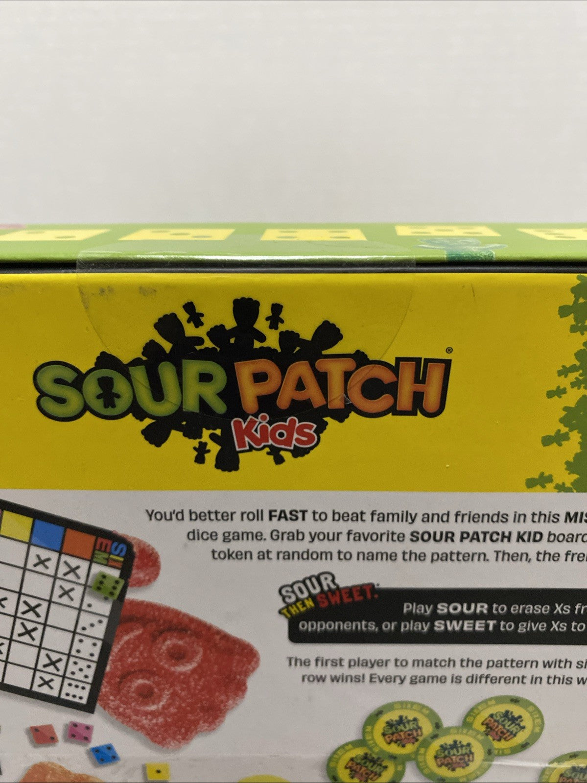 Sixem Sour Patch Kids Dice Game Speed, Strategy & Sabotage for Game Night