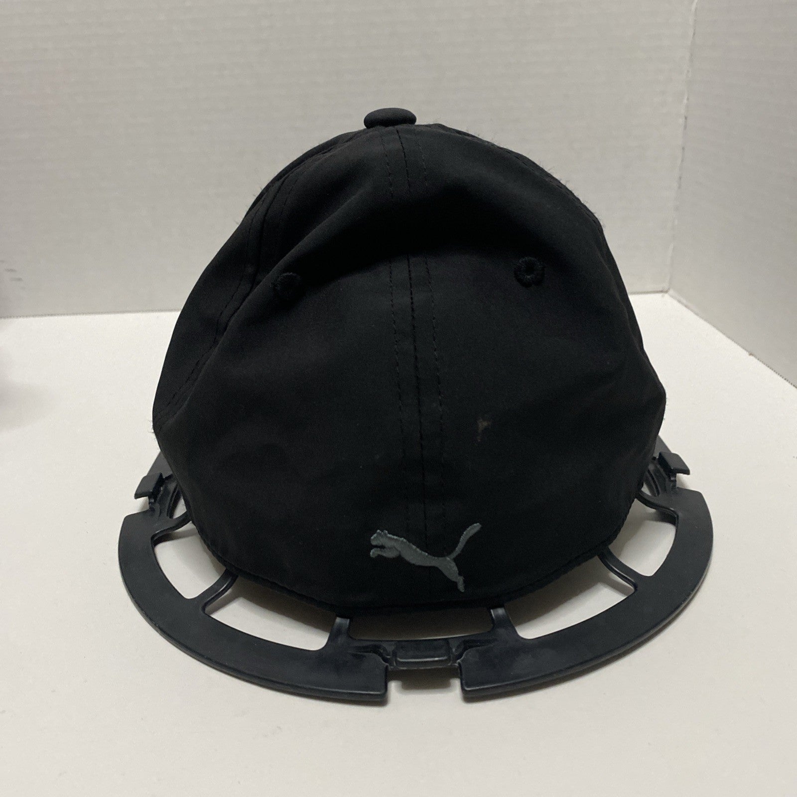 Puma Black Baseball Trucker Cap Hat Size S/m