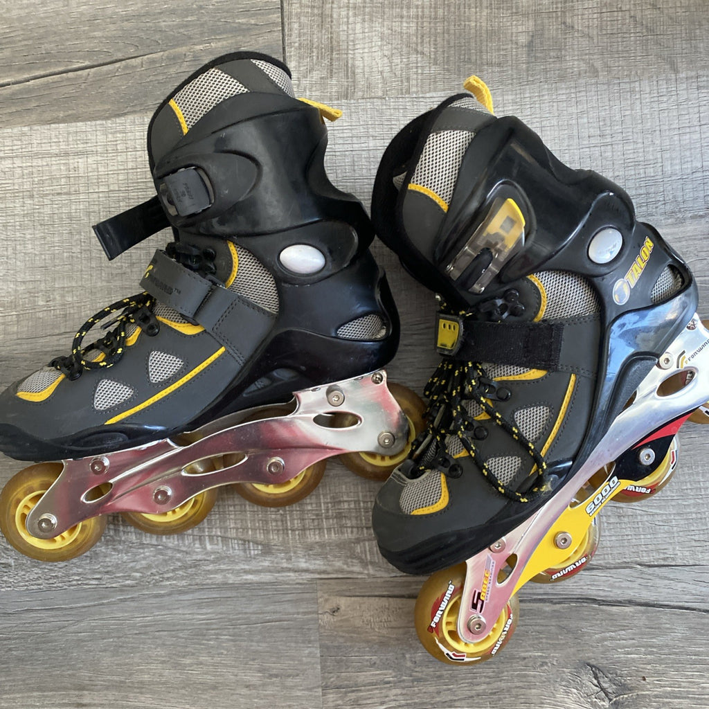 Forward Talon 6000 Series Aluminum Roller Skates Blades Men's Size 7