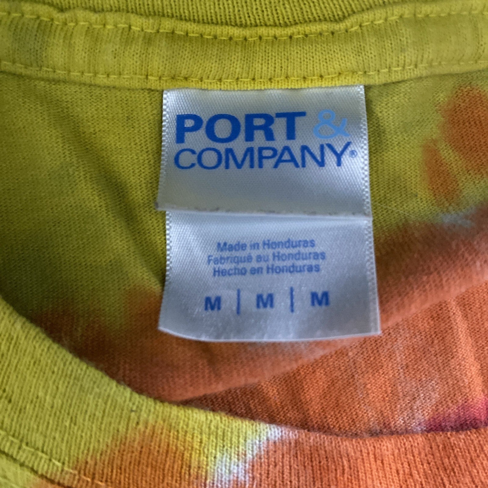 Port and Company men’s medium dye short sleeve shirt