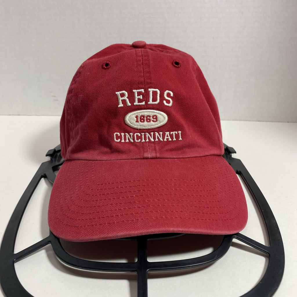 Cincinnati Reds 1869 Baseball Cap Hat Mens One Size  Red Adjustable Embroidered