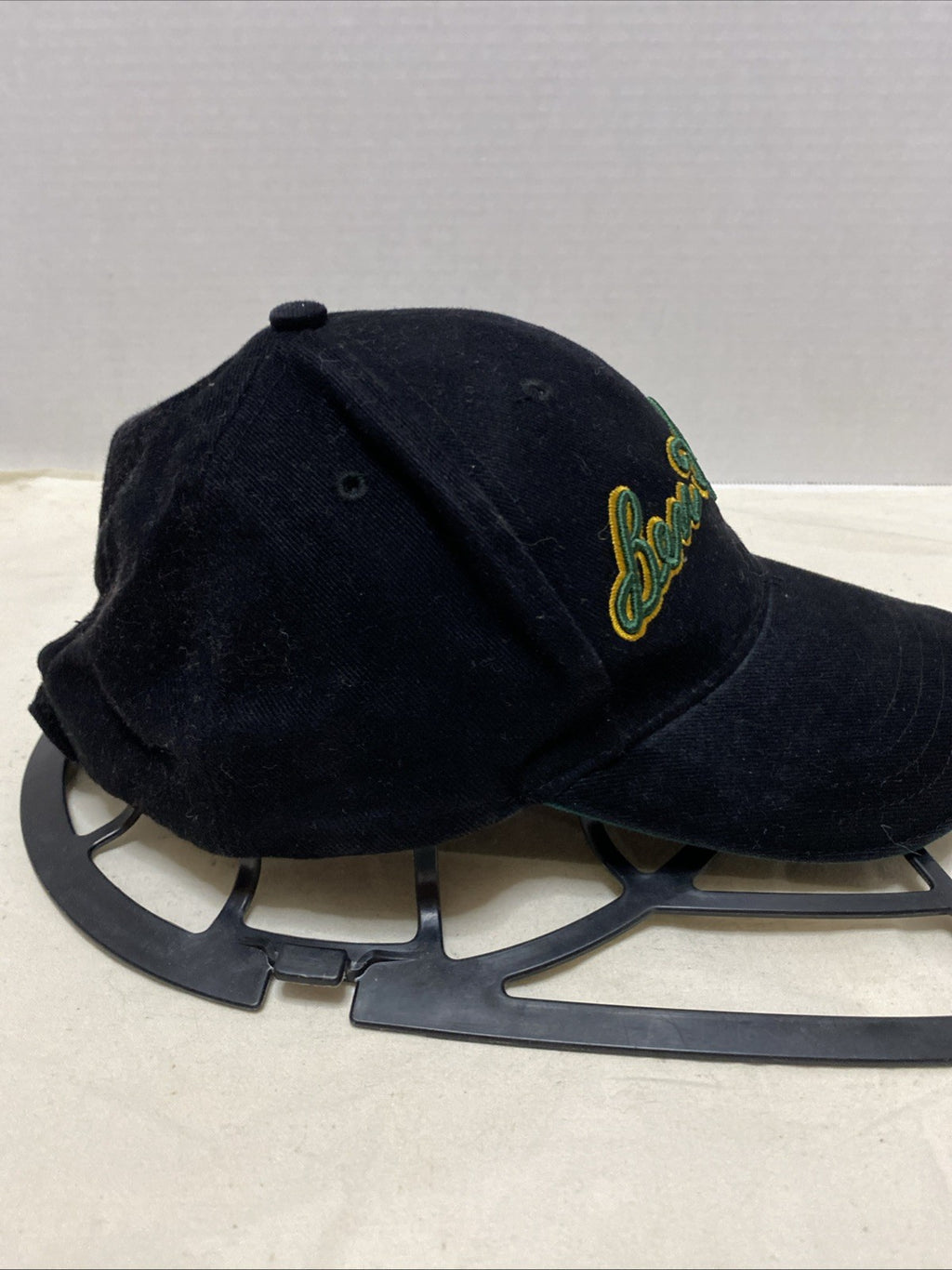 Ben Hogan Hat Cap Strap Back Black Embroidered Golf EST 1953 Mens Adjustable