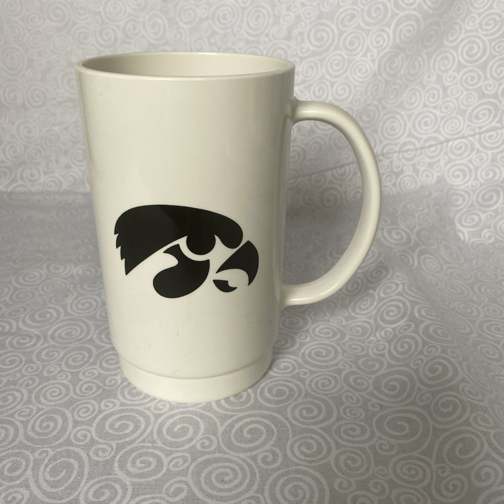 Pizza Hut Restaurant Hard Plastic Beverage Mug Cup ~ Retro Promo Original 1980's