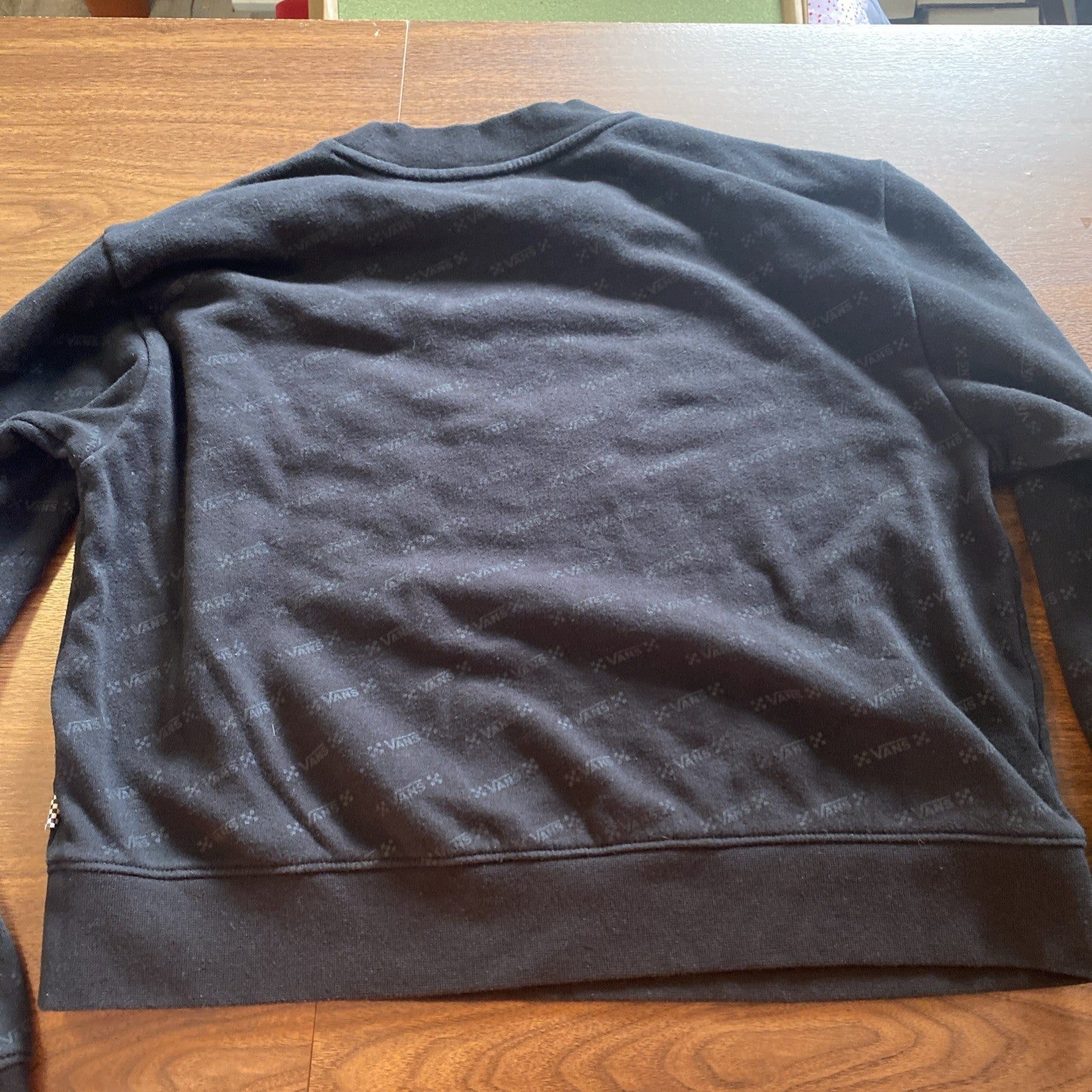 Vans Off the Wall Cropped Pullover Sweatshirt Med