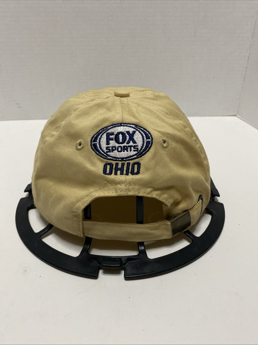 Columbus Blue Jackets Hat Cap ~ CBJ Cannon Embroidery Brass Buckle Never Worn