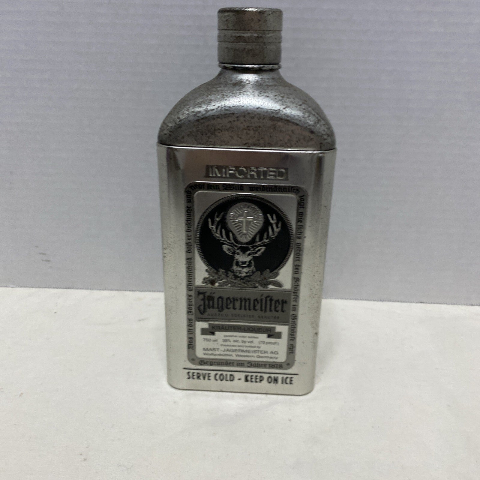 Jagermeister Metal 750ml Bottle Holder
