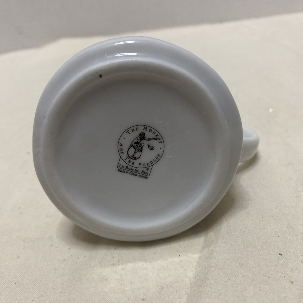 The Monkey And The Peddler Syrup Pitcher