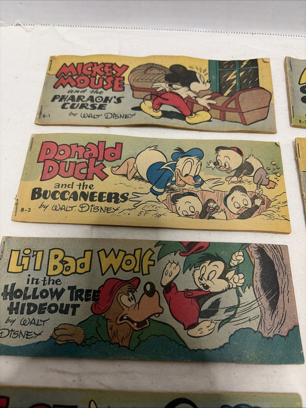 WHEATIES CEREAL PREMIUM MINI GIVEAWAY PROMO SET B MICKEY MOUSE 1 2 3 4 5 6 7 8