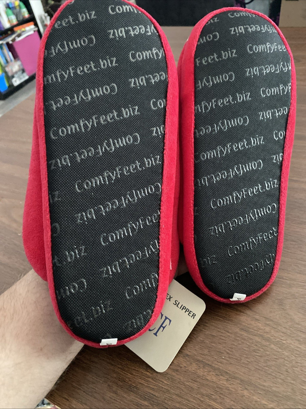 Ohio State Buckeyes plush house slippers Unisex size M