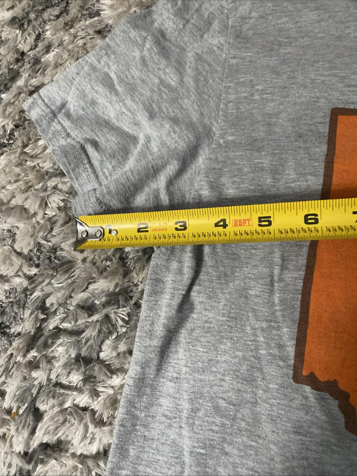 Cleveland Brown state of Ohio shirt adult medium short sleeve T-shirt