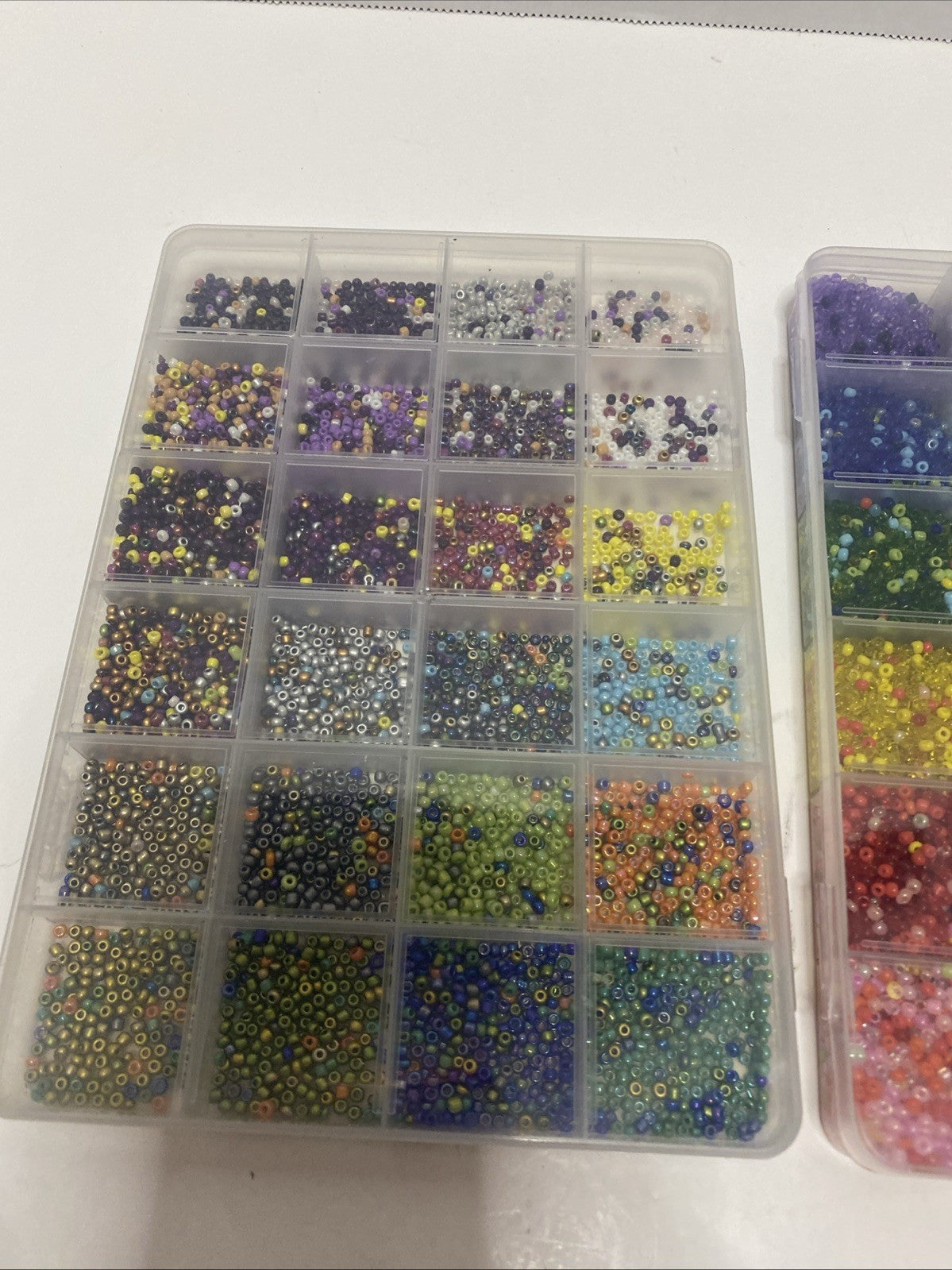 Lot of Size 5 & 6 'E' Seed Beads For Crafts, Jewelry, Costumes, Decorations