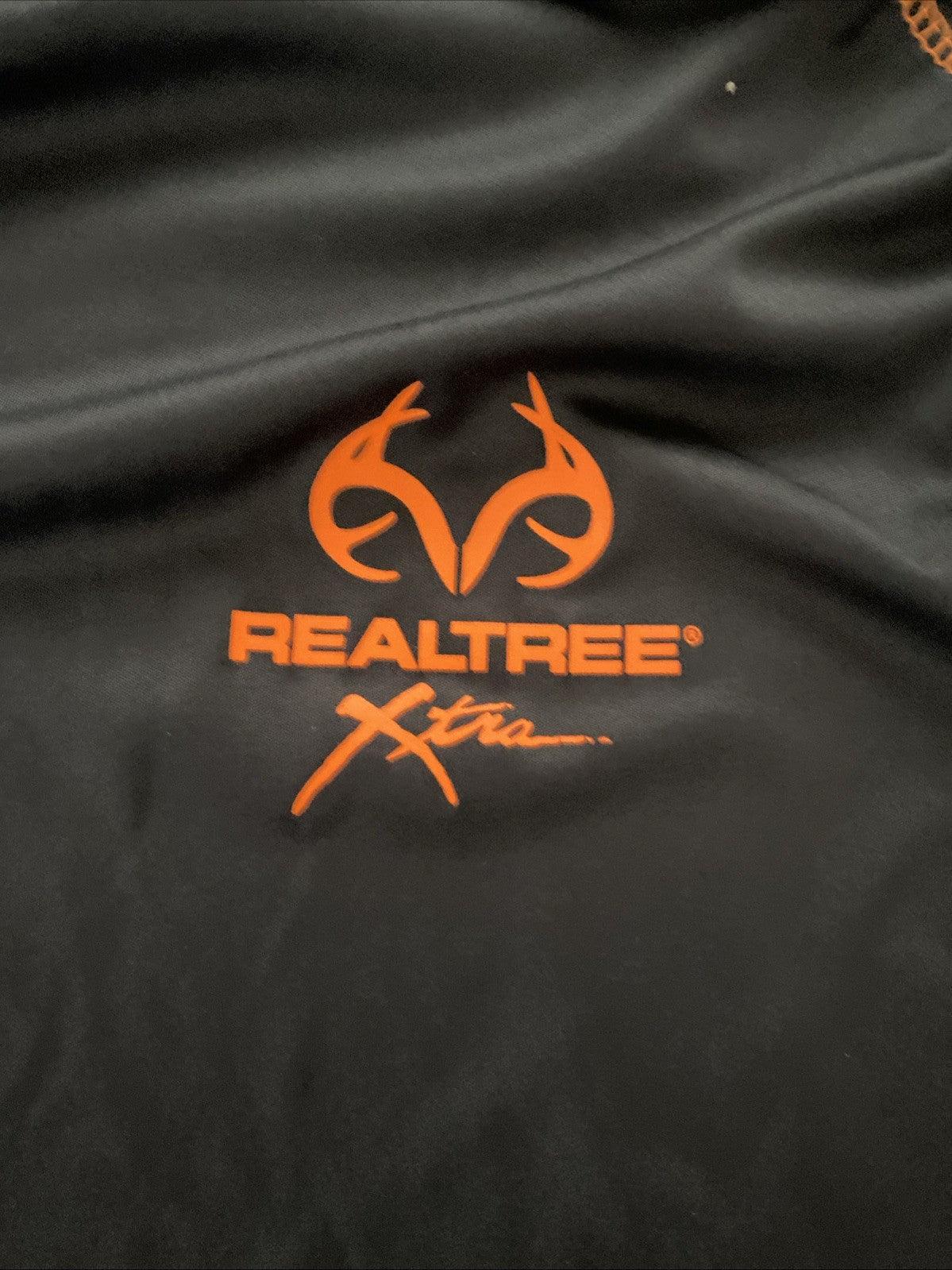 Realtree Xtra Mountainaire Fishing Shirt Men’s XL Blue Long Sleeve Performance