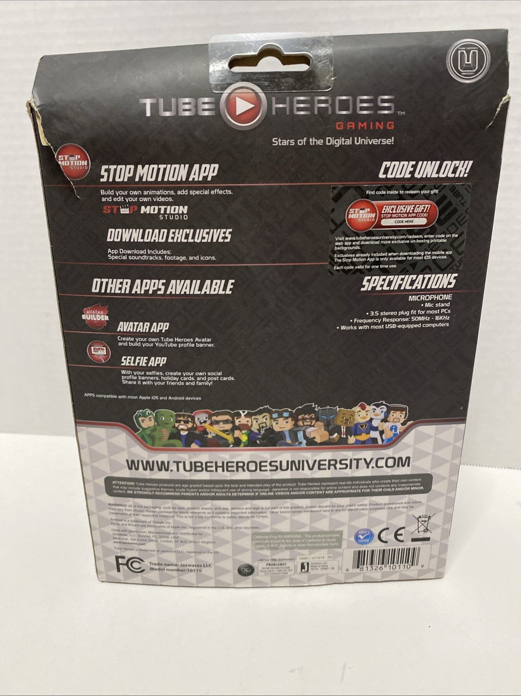 Tube Heros Gaming - Dan TDM Microphone With USB Plugin