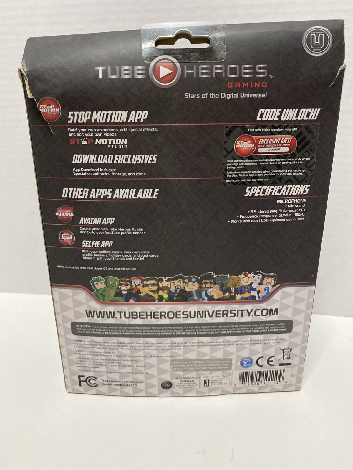 Tube Heros Gaming - Dan TDM Microphone With USB Plugin