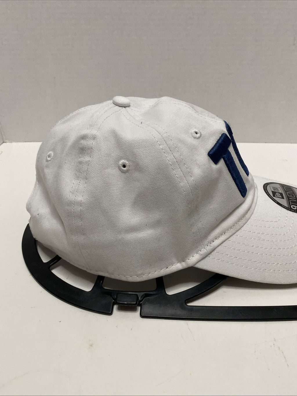 TOL White Baseball Cap Hat Adjustable