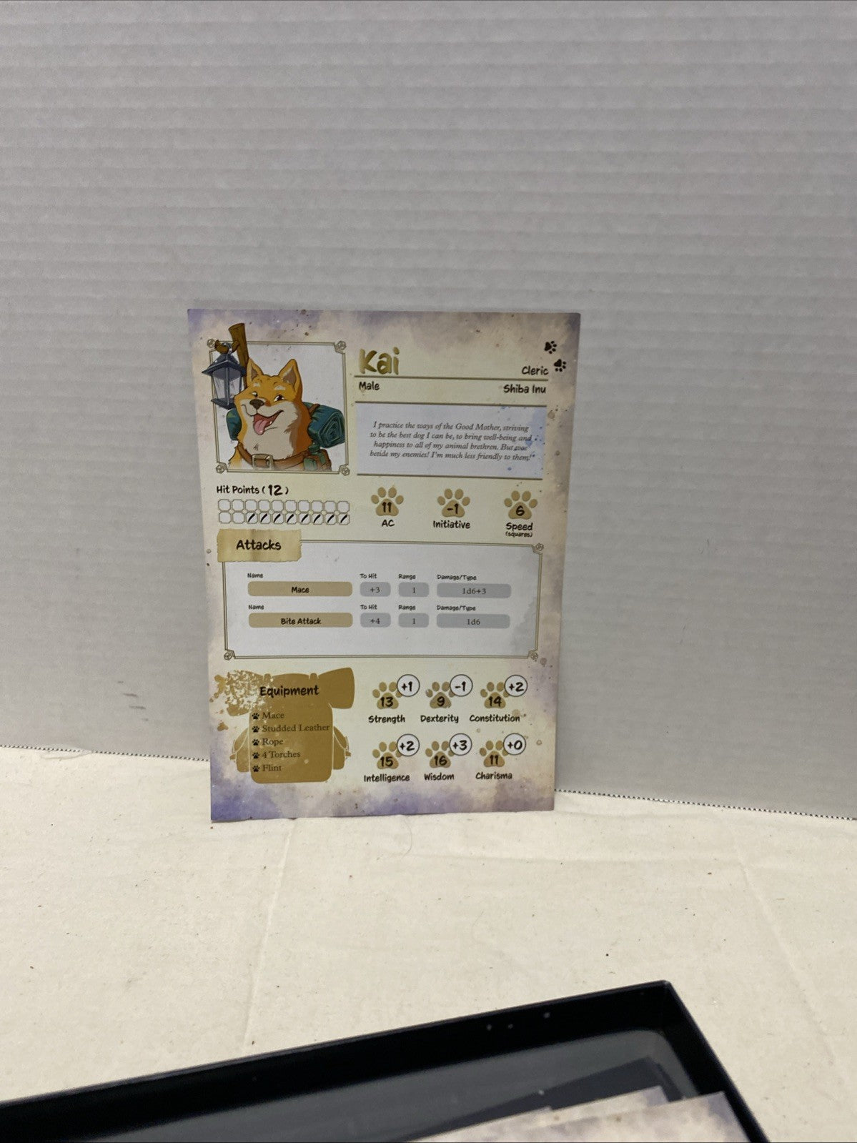 Animal Adventures SFAA-SS RPG Starter Set (Box Set) Intelligent Dogs & Cats Game