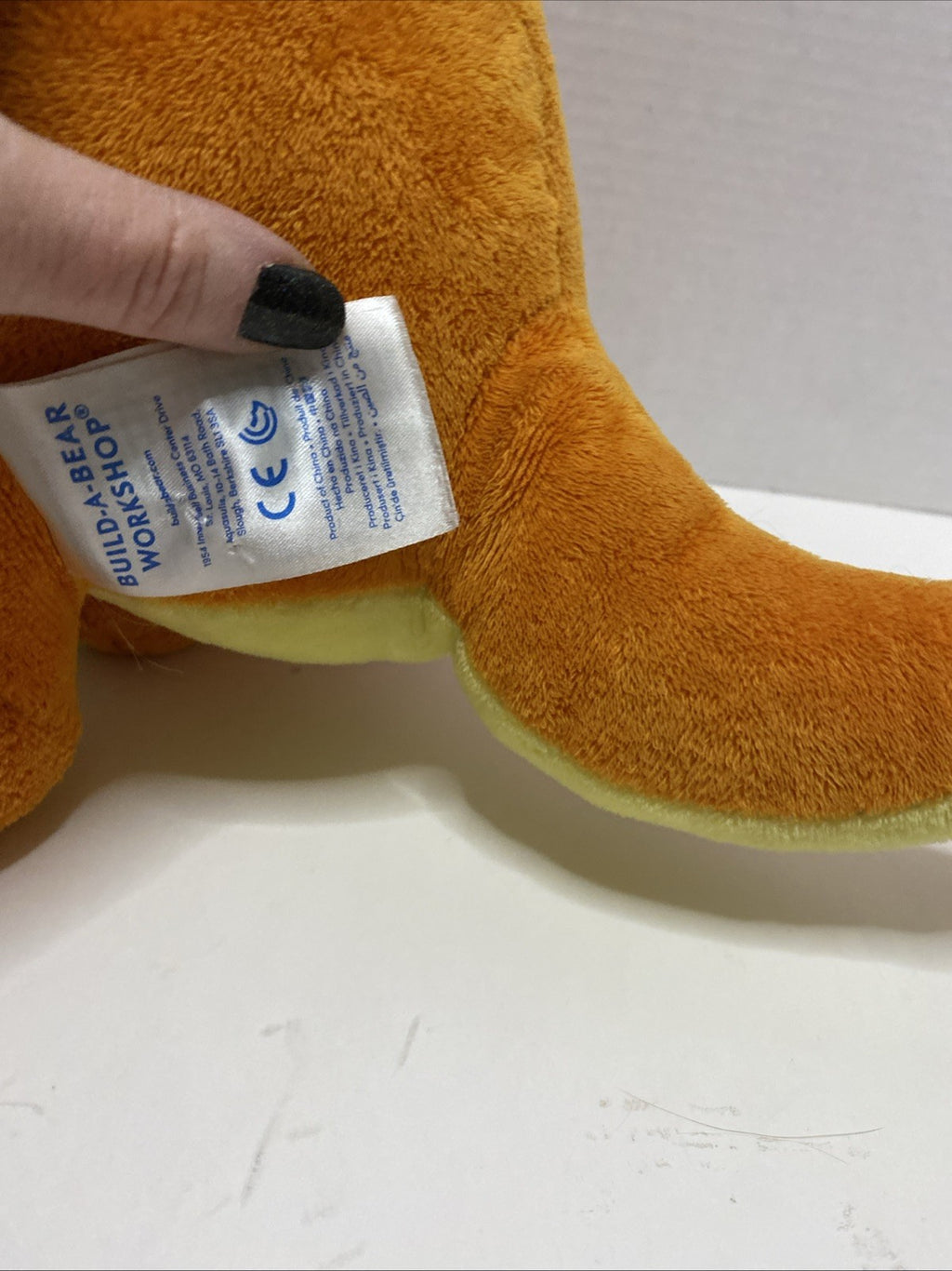 Pokemon Charmander Build A Bear 15” Plush Stuffed Animal Nintendo Toy 2017