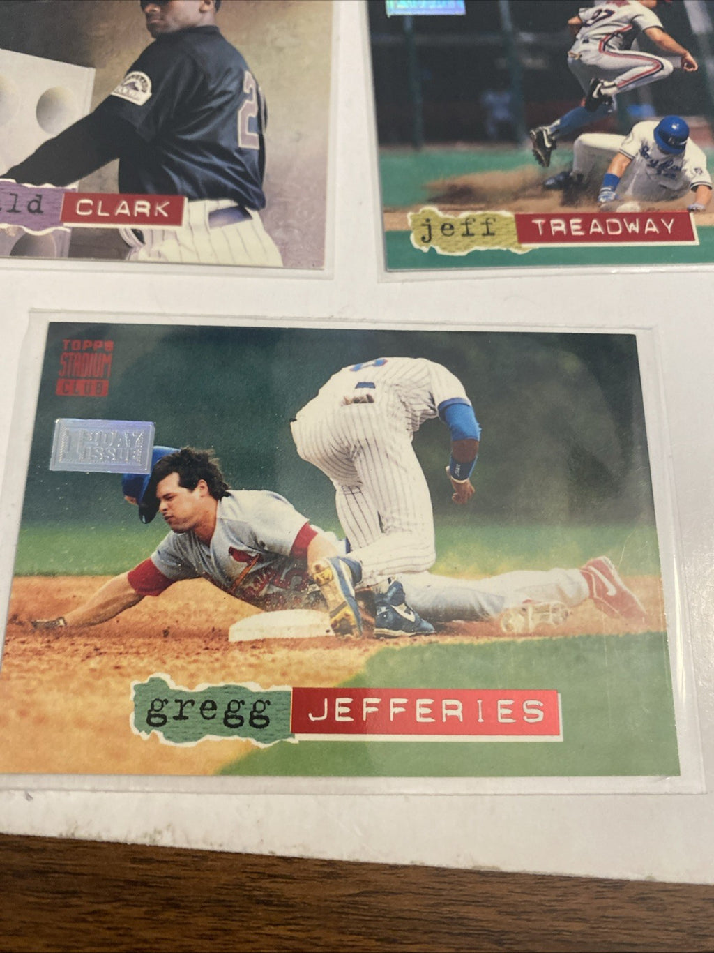 1994 Stadium Club Baseball First Day Issue -- Lot of  5 cards
