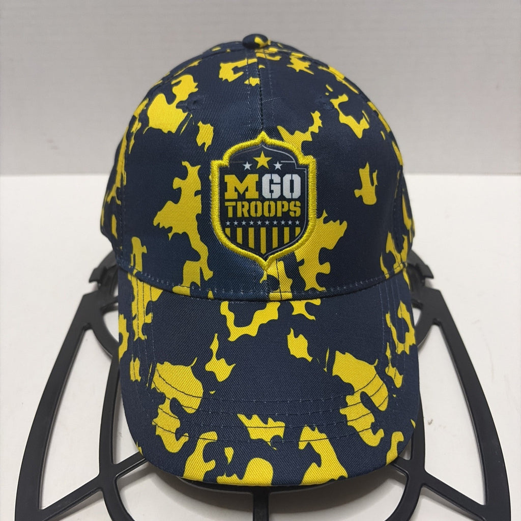 University Of Michigan Wolverines M Go Troops Back Adjustable Ball Cap