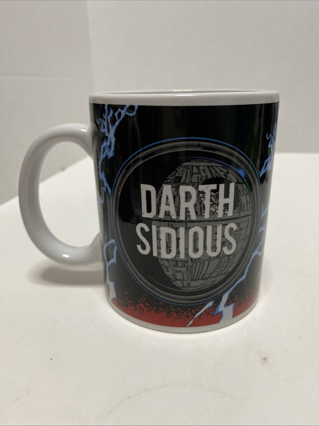 2024 Star Wars Darth Sidious Galeria 3 7/8" Tall Lucus Films Coffee Cup