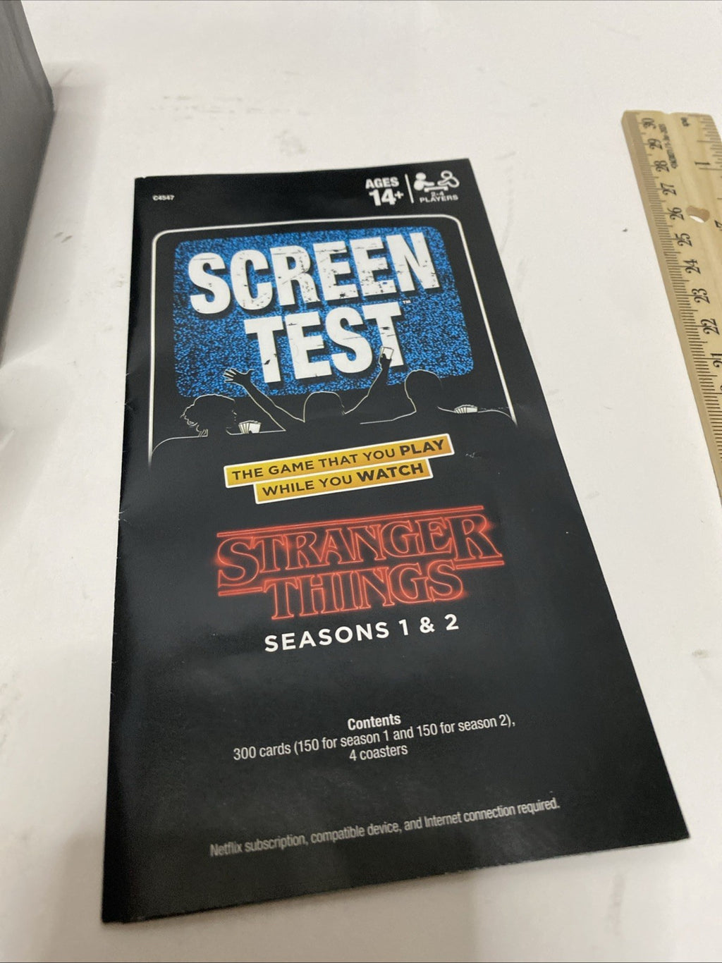 Screen Test- Stranger Things Season 1 and 2 Card Game - STRANGER THINGS GAME