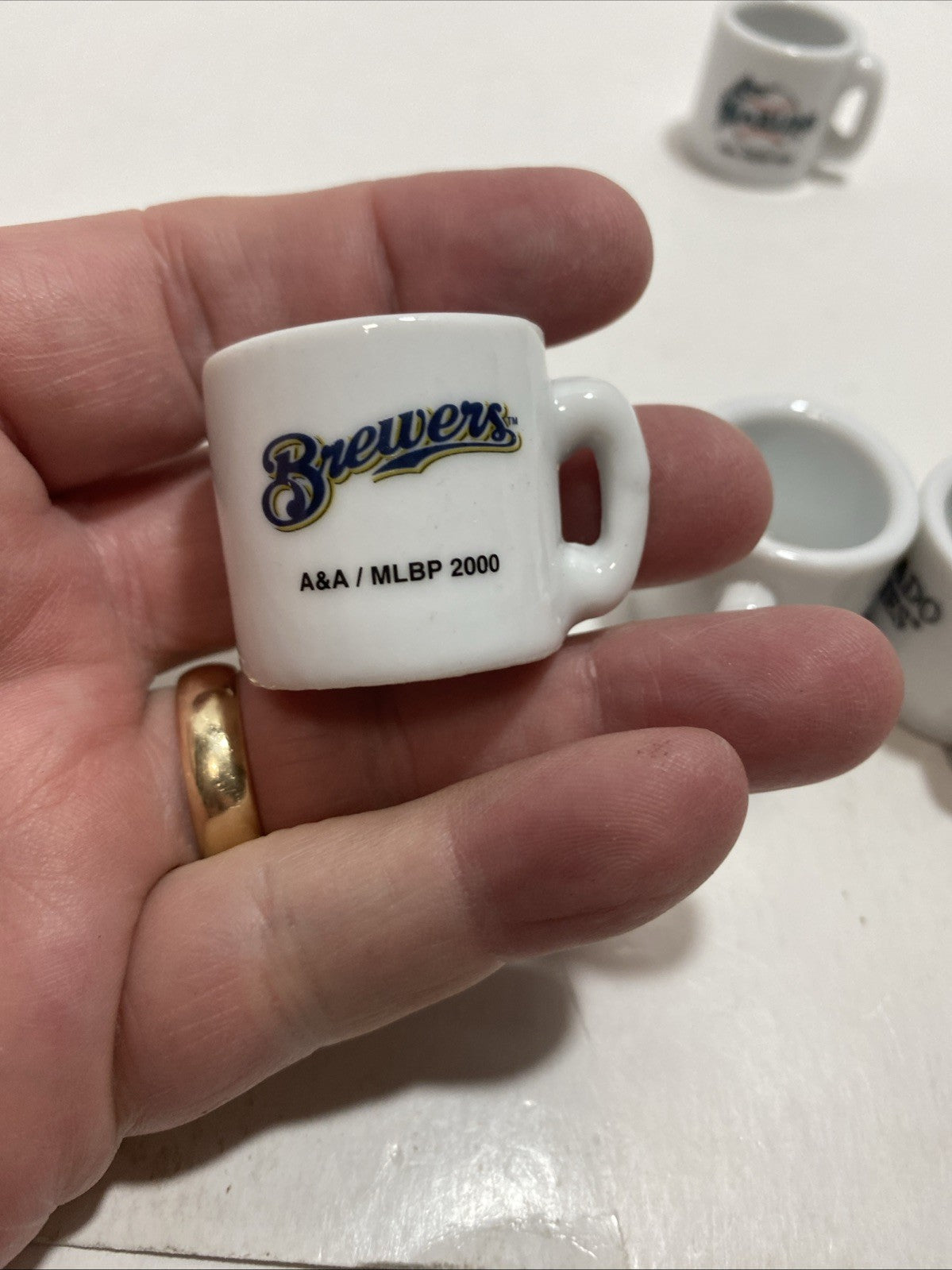 MLB Mini Cups / Mugs Vending Machine Vintage Lot of 6 See Pics