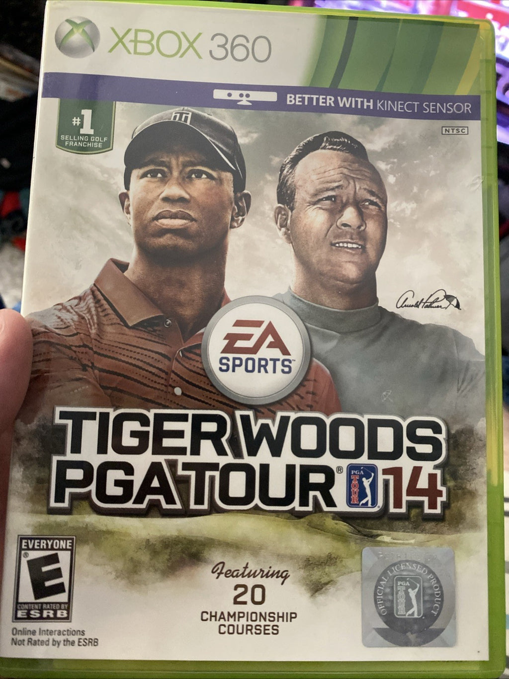 Tiger Woods PGA Tour 14 (Microsoft Xbox 360, 2013) Authentic Complete