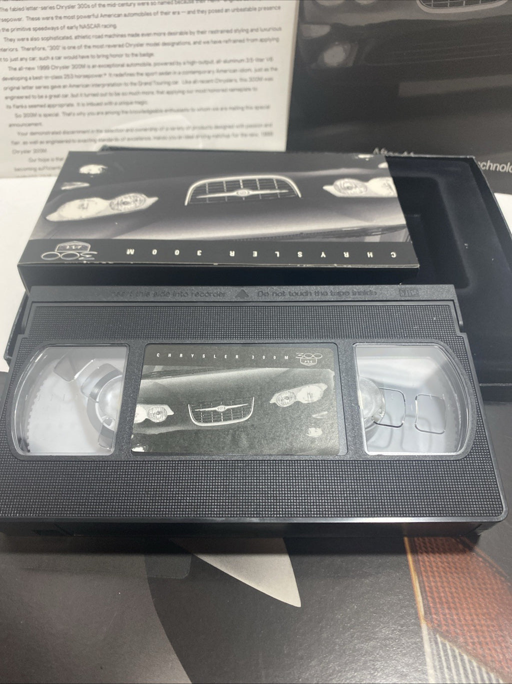 1998 300 M owners package VHDS Tape And Pen. See Pics