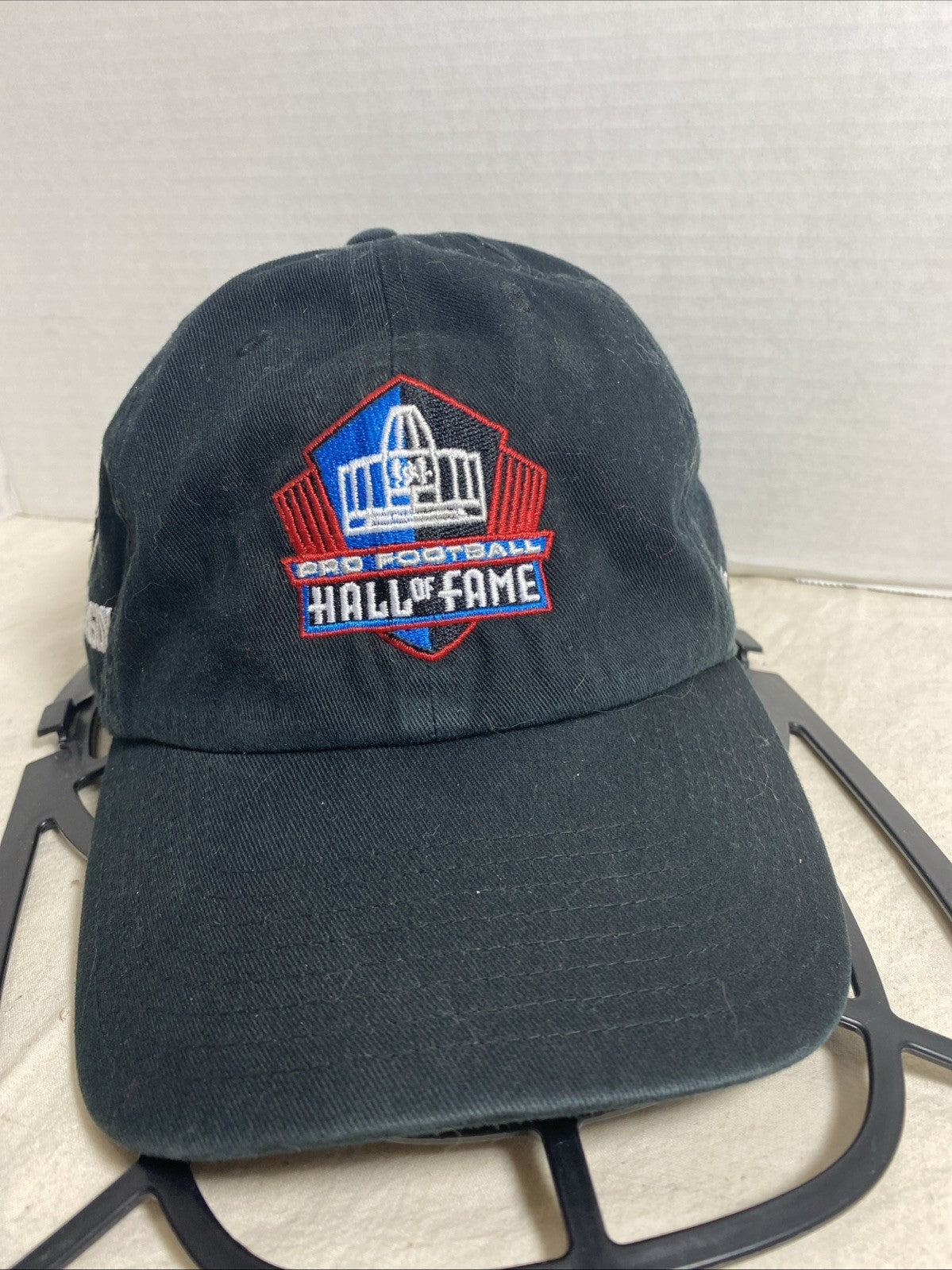 47' Oakland Raiders Hat Black Richard Seymour Adjustable Hall of Fame