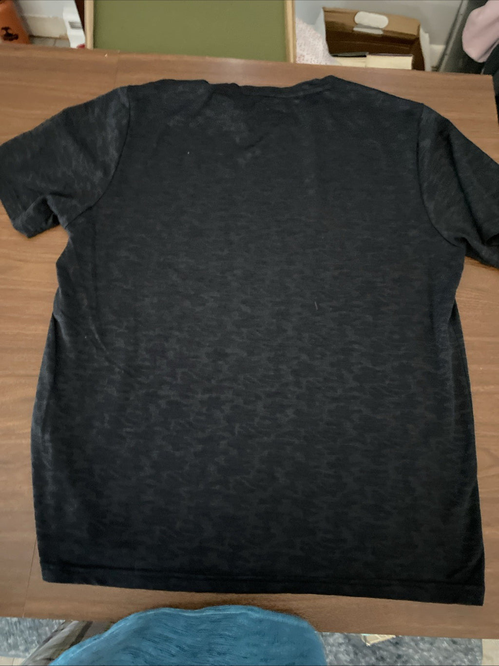 Reebok Black Camo Tee Shirt - Size Adult Large