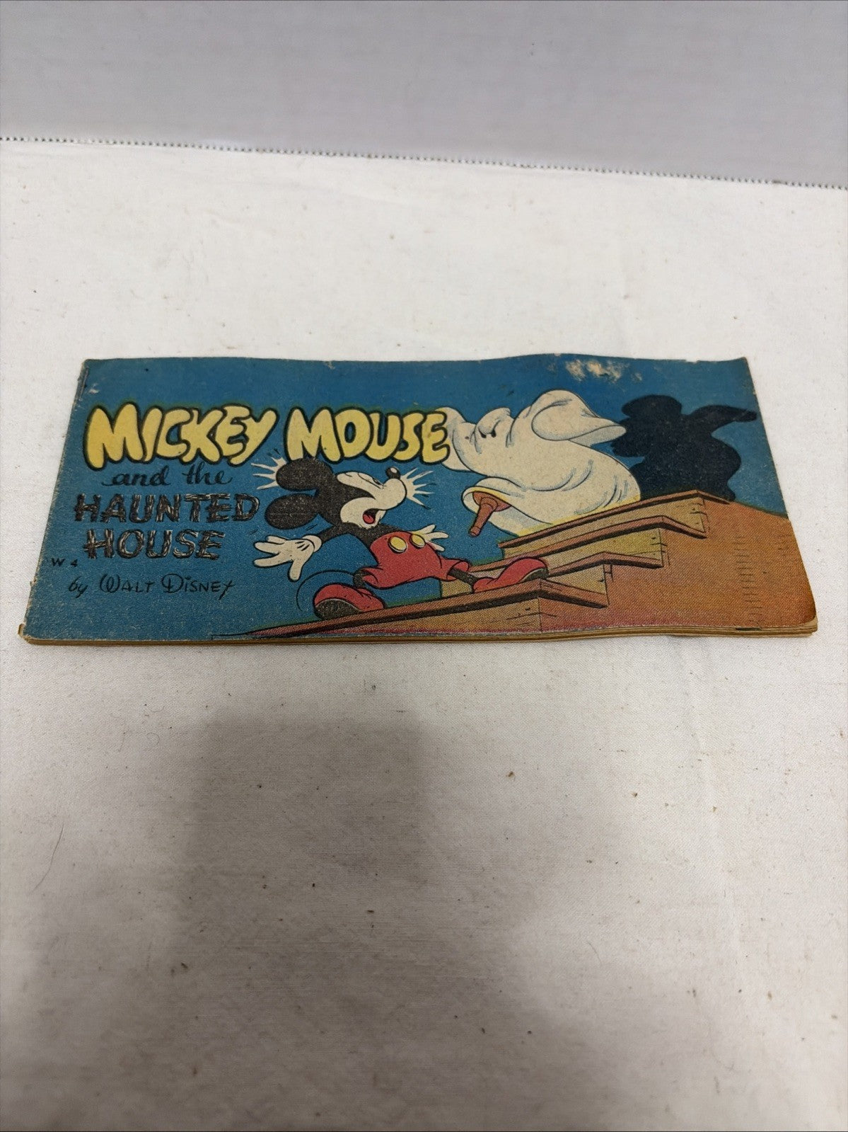 1947 "Mickey Mouse & The Haunted House" Comic - Cheerios Advertising *