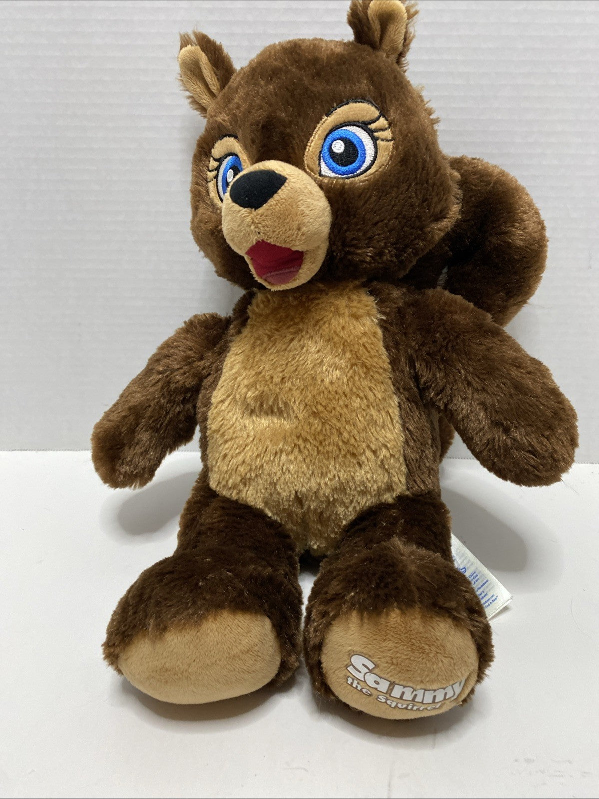 Build A Bear Workshop Sammy The Squirrel Plush Stuffed Animal 14 Inch Tall