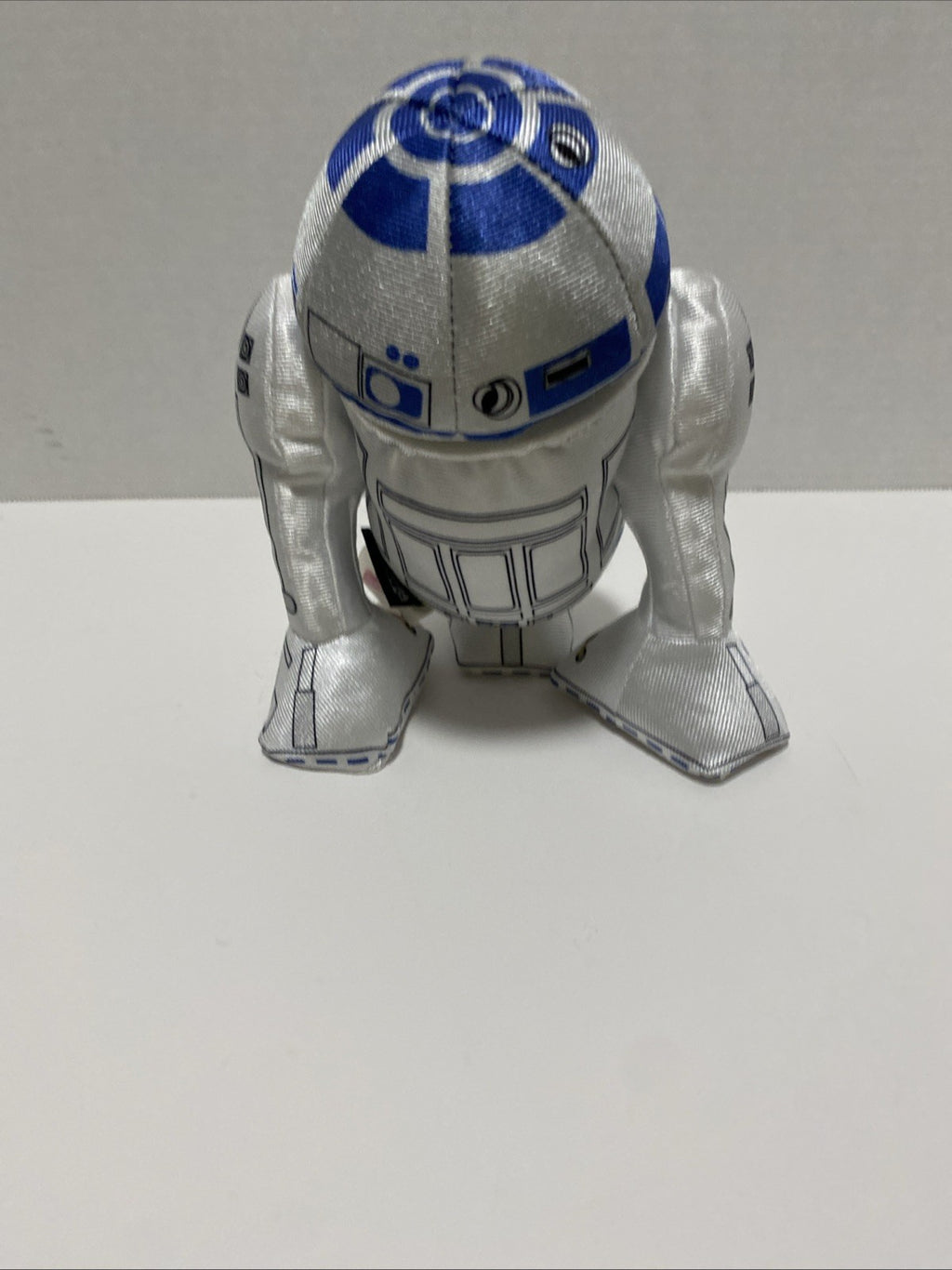 Disney Store Star Wars The Force Awakens R2-D2 Robot 8'' Plush (Head Turns)