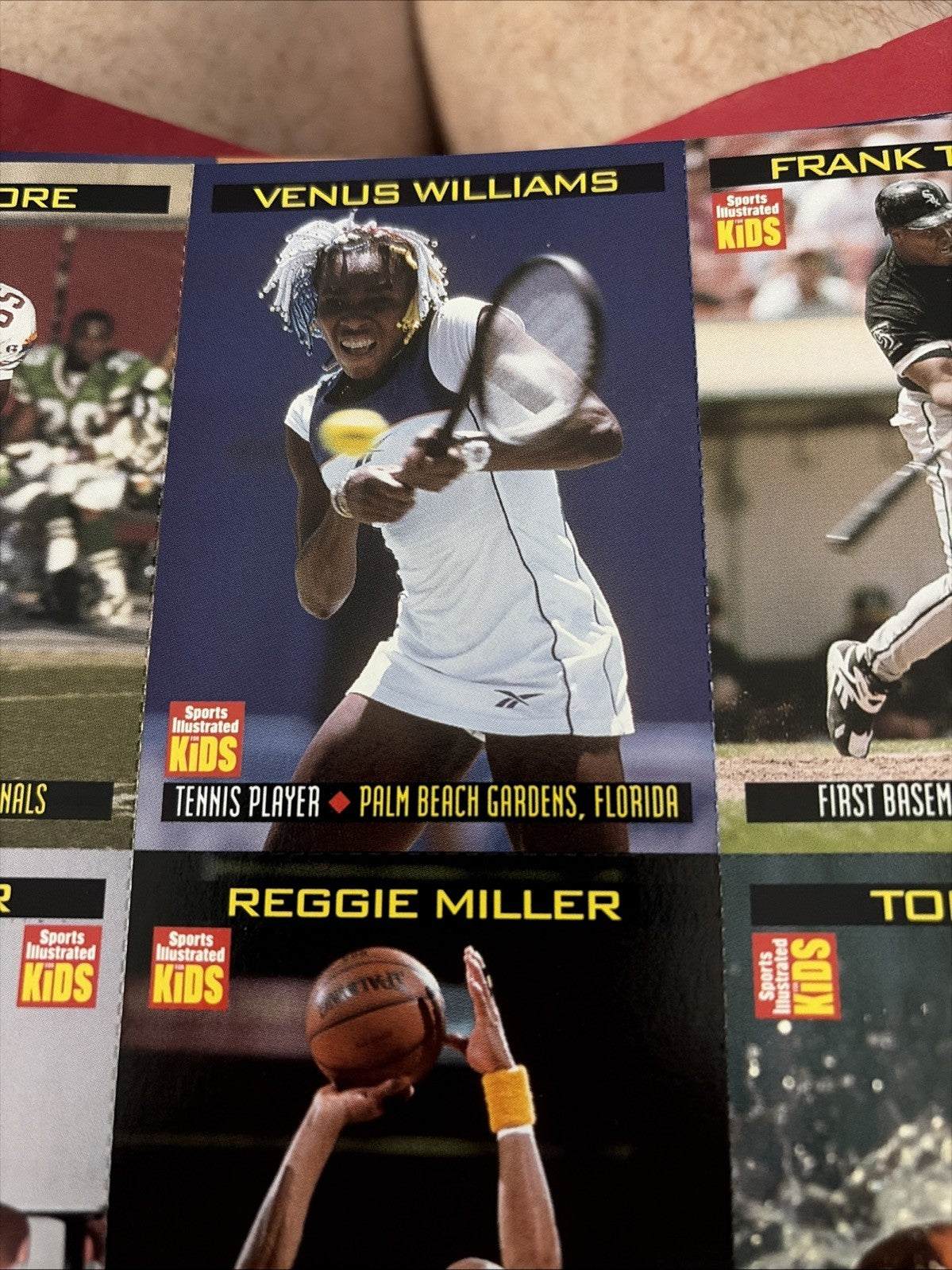 1998 Sports Illustrated for Kids Magazine Venus Williams Uncut Rookie