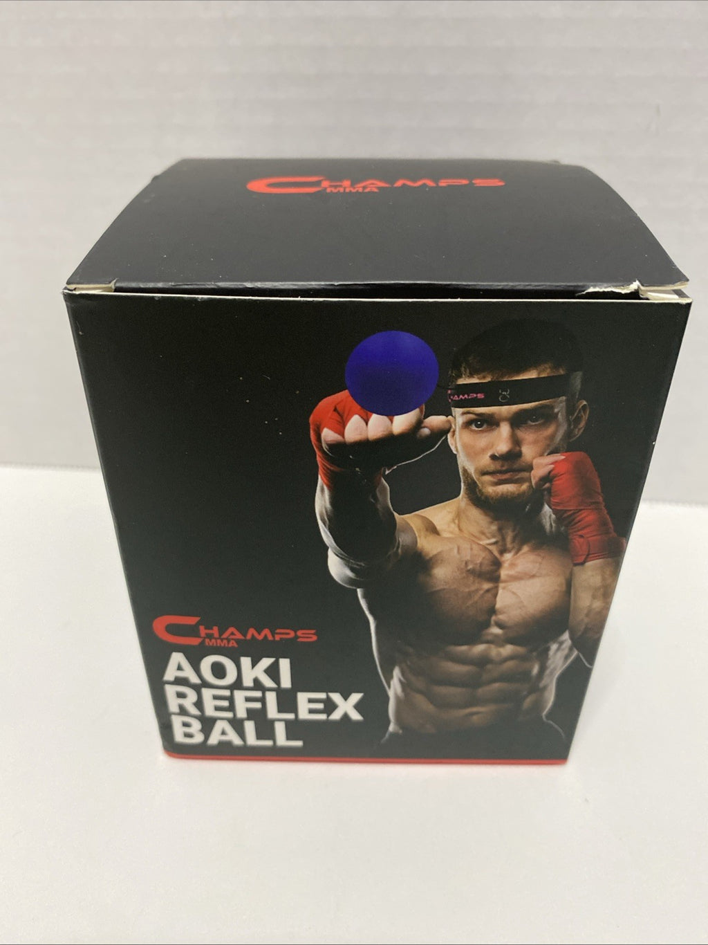 Champs MMA Red Reflex Ball Set