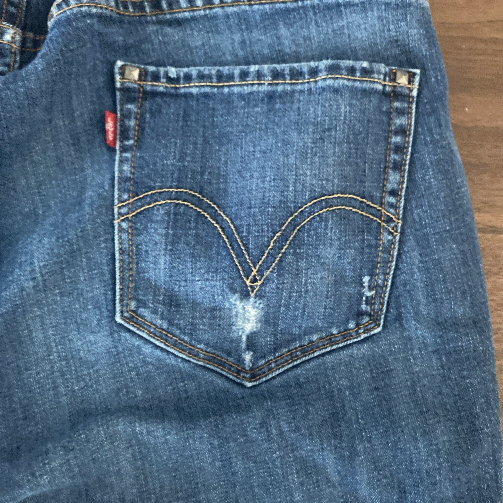 Levi women’s 542 skinny jeans size 22 zip side pocket