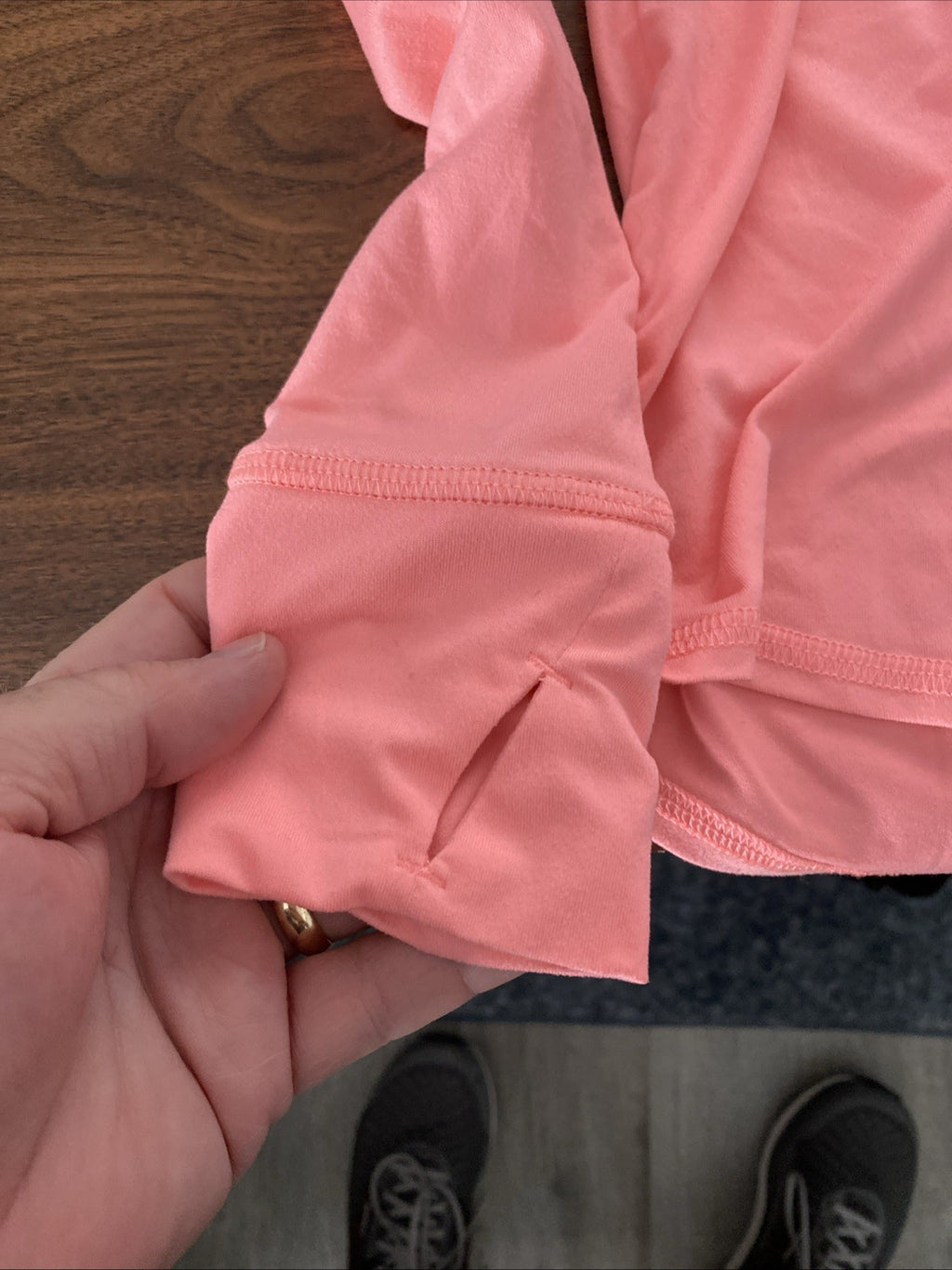 Tek gear girls extra-large 14/16 pull over pink