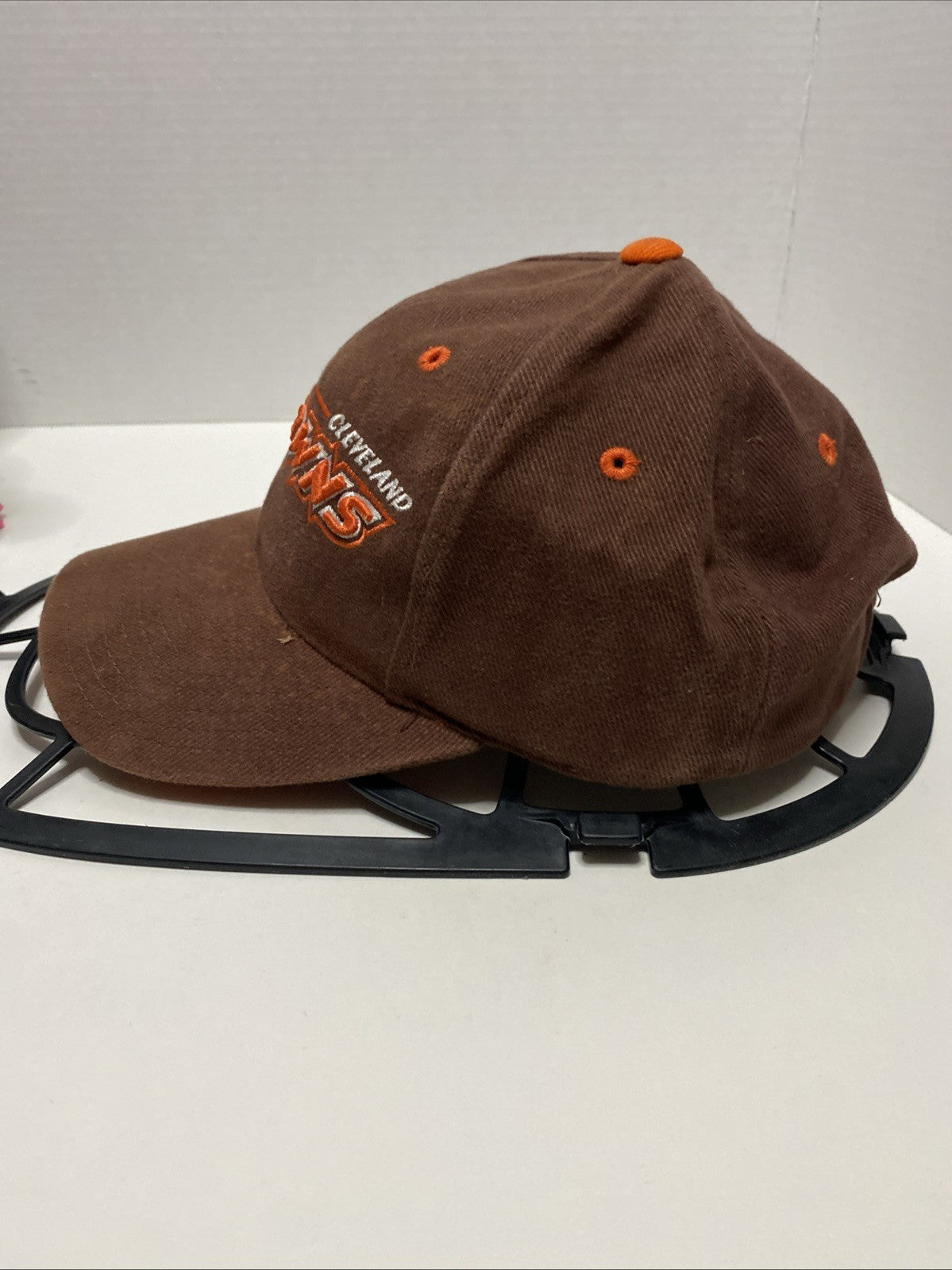Vintage CLEVELAND BROWNS NFL Logo Sports Baseball Trucker Cap Hat 