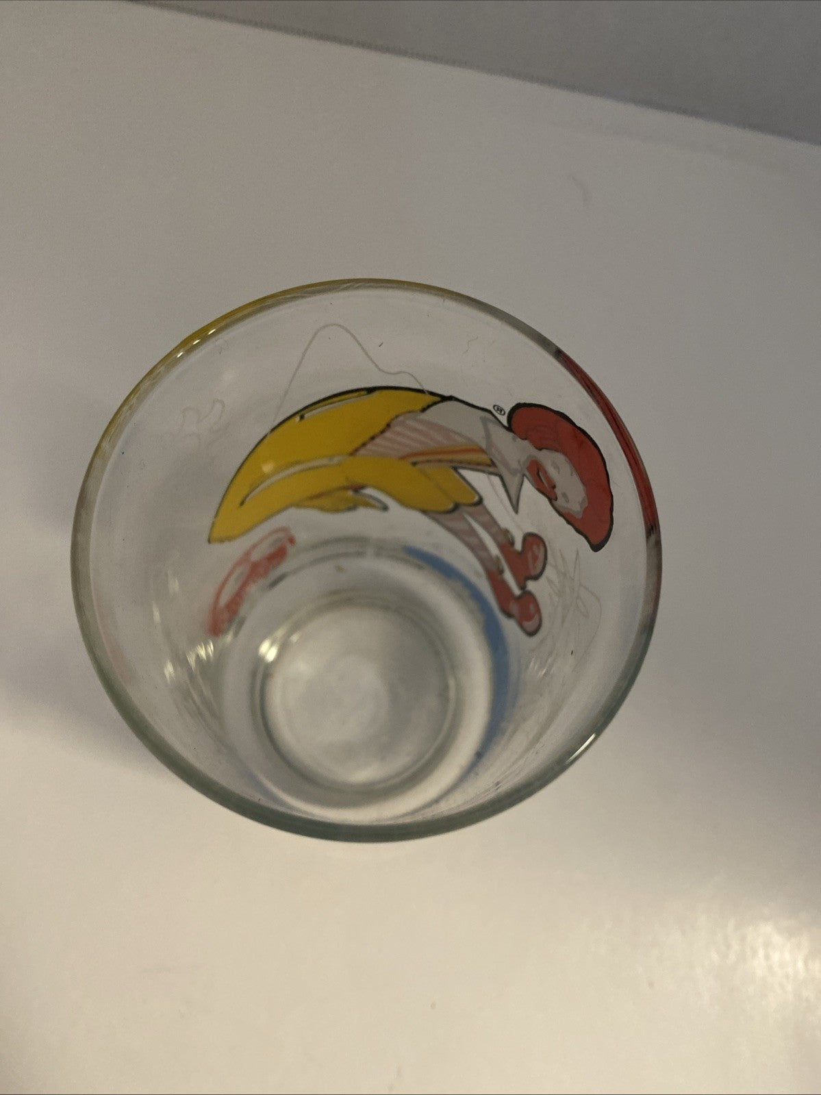 Vintage 1977 McDonalds Ronald McDonald Action Series Collector Collectible Glass