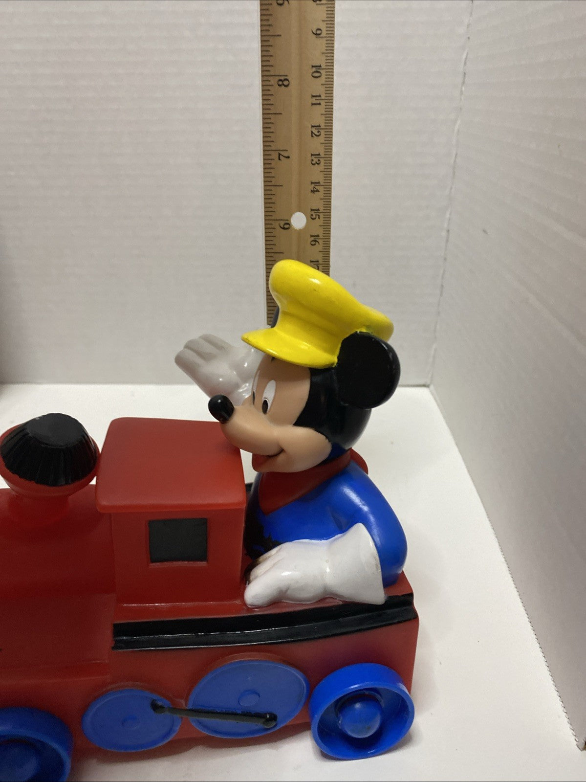 1996 Disney Mickey Mouse Bubble Bath Toy Train Exclusive Johnson Promotional